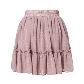 Dusty Pink Withdraw Mini Skirt